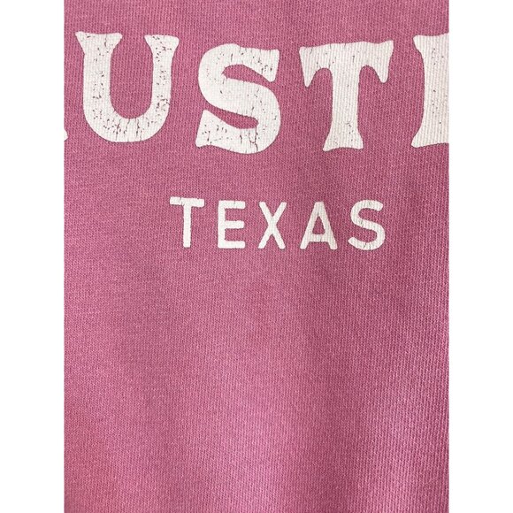 Anthropologie Maeve City Crew Austin Pink Pullover Sweatshirt Size Medium - Picture 7 of 9